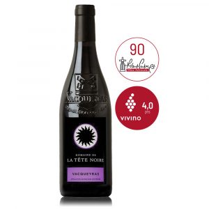 In Vino Frances Veritas - La clapiére - vino tinto - Vacqueyras - Bodega La Tête Noire - Valle del rodano