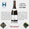 clos des legendes Wine Spectator 92/100